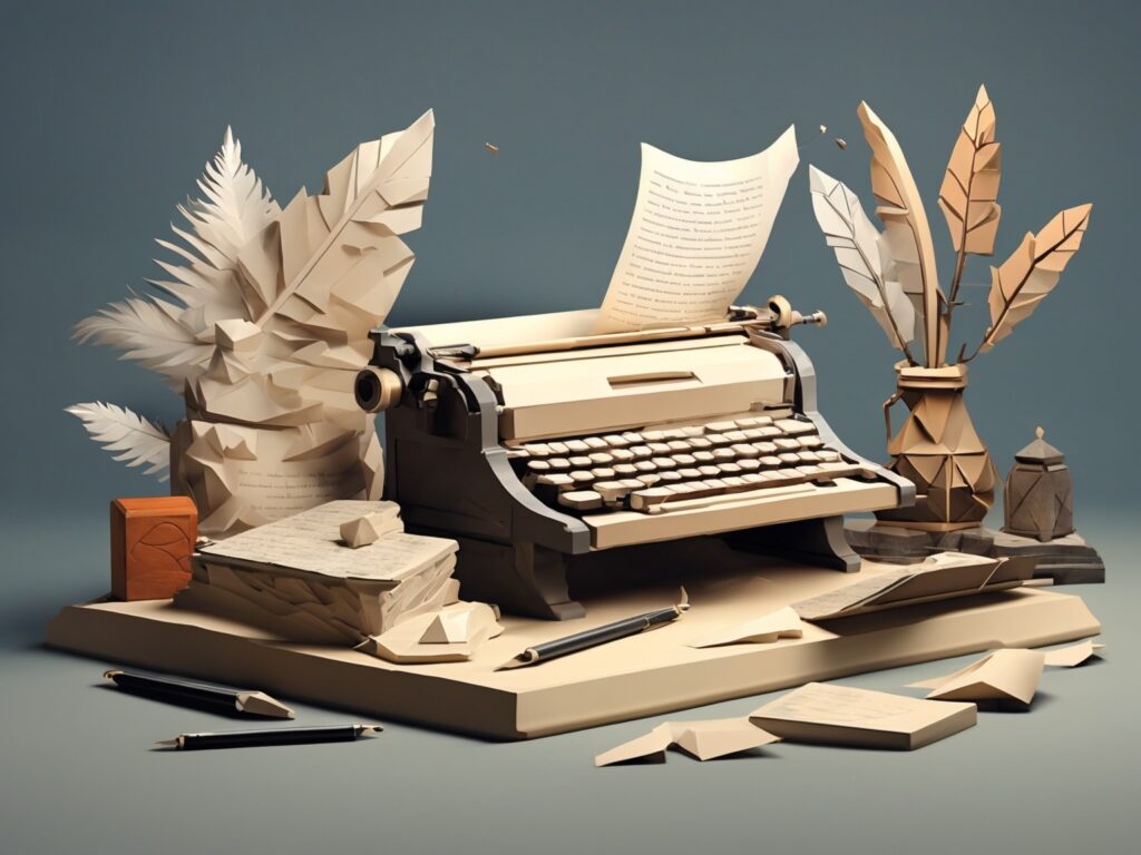 From Quills to Keyboards: The Evolution of English Writing