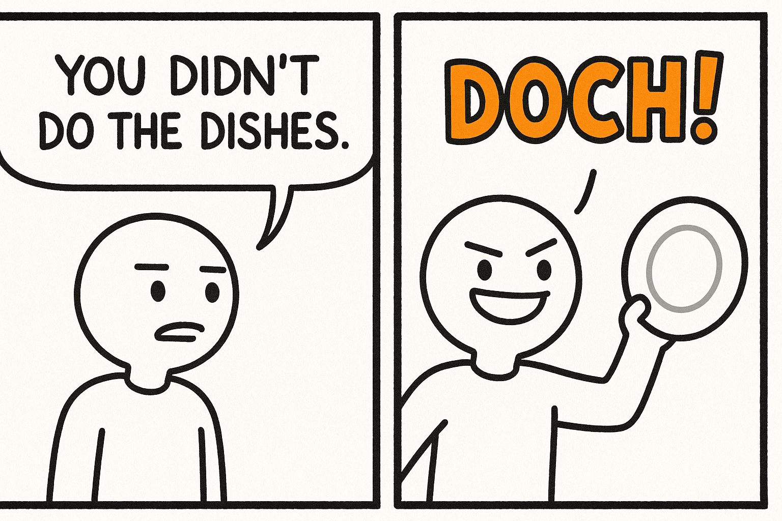 The Logic of ‘Doch’: Germany’s Magic Word