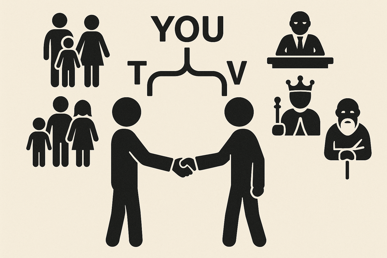 The Diplomacy of ‘You’: T-V Distinction Beyond French