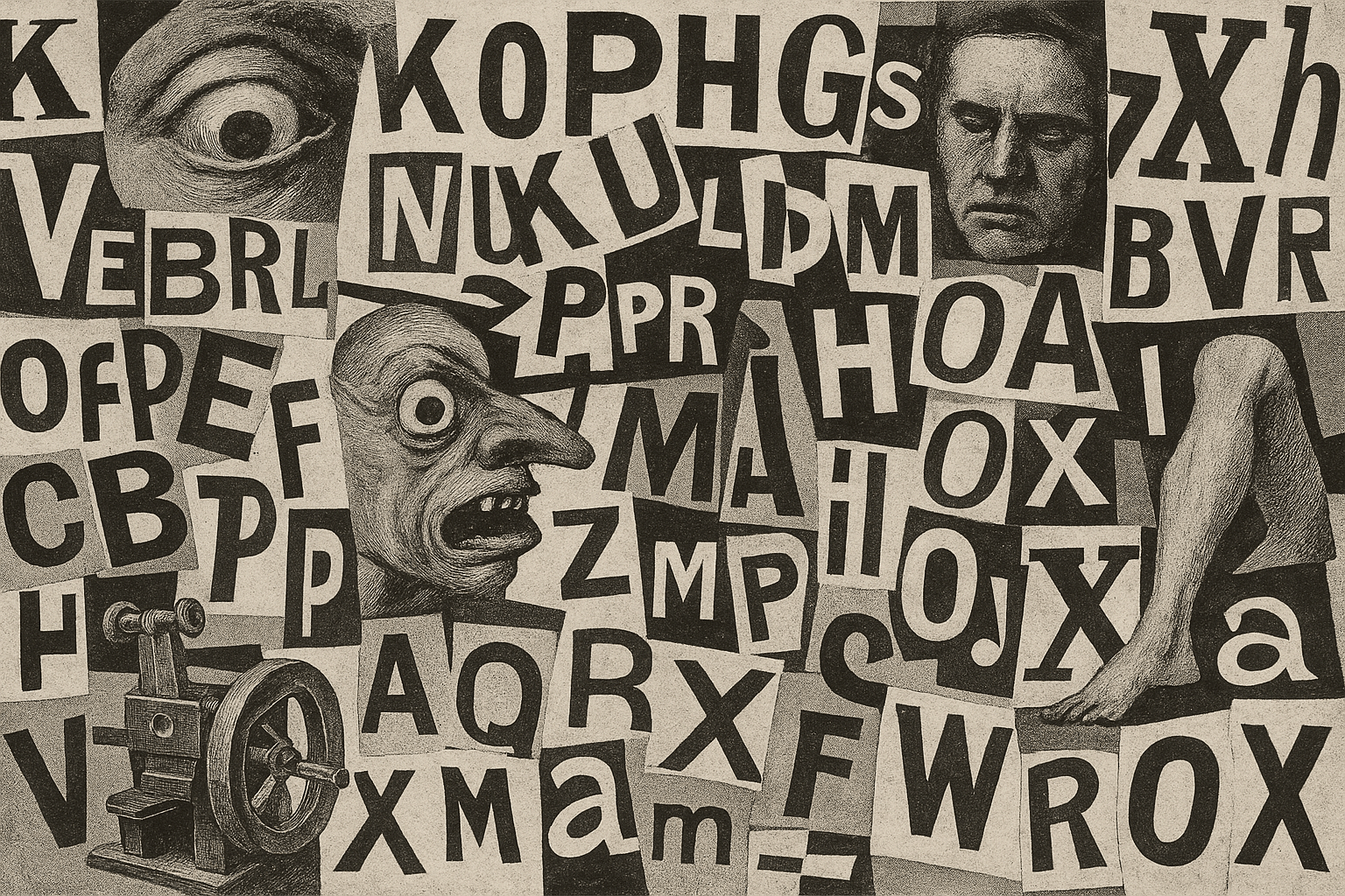 The Anti-Grammar of Dada: A Linguistic Rebellion