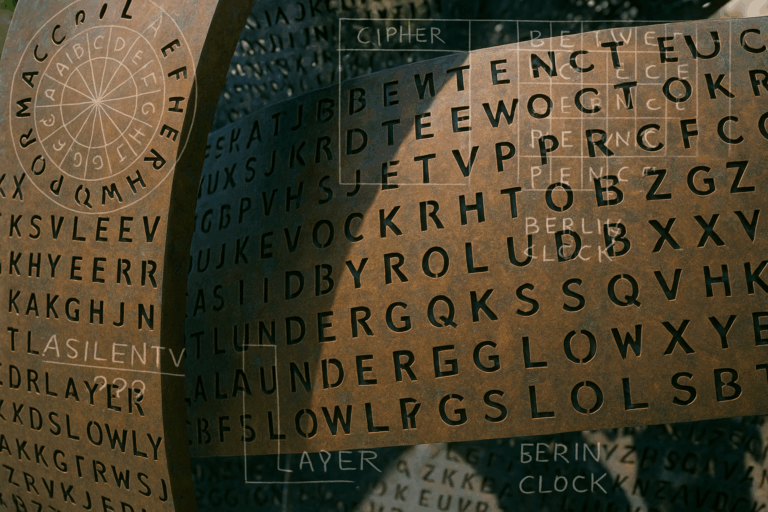 The “Kryptos” Sculpture: An Unsolved CIA Puzzle