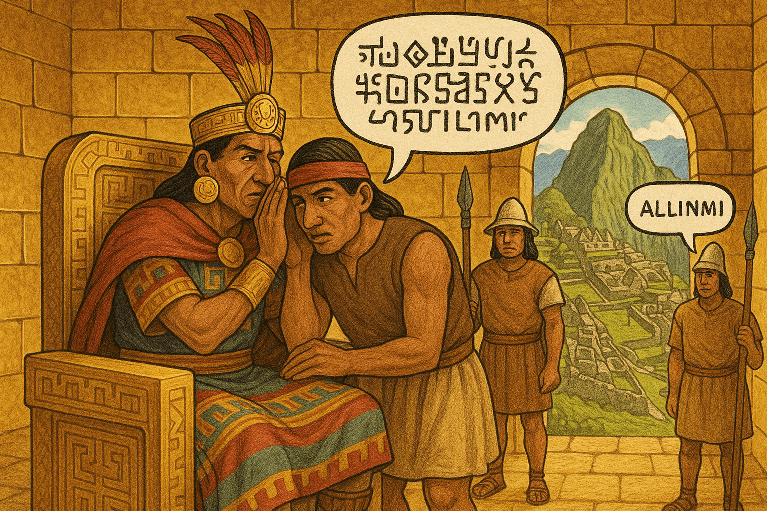 The Forbidden Language of the Inca Court