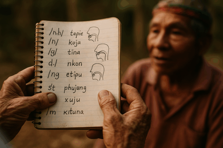 Building a Dictionary from Silence