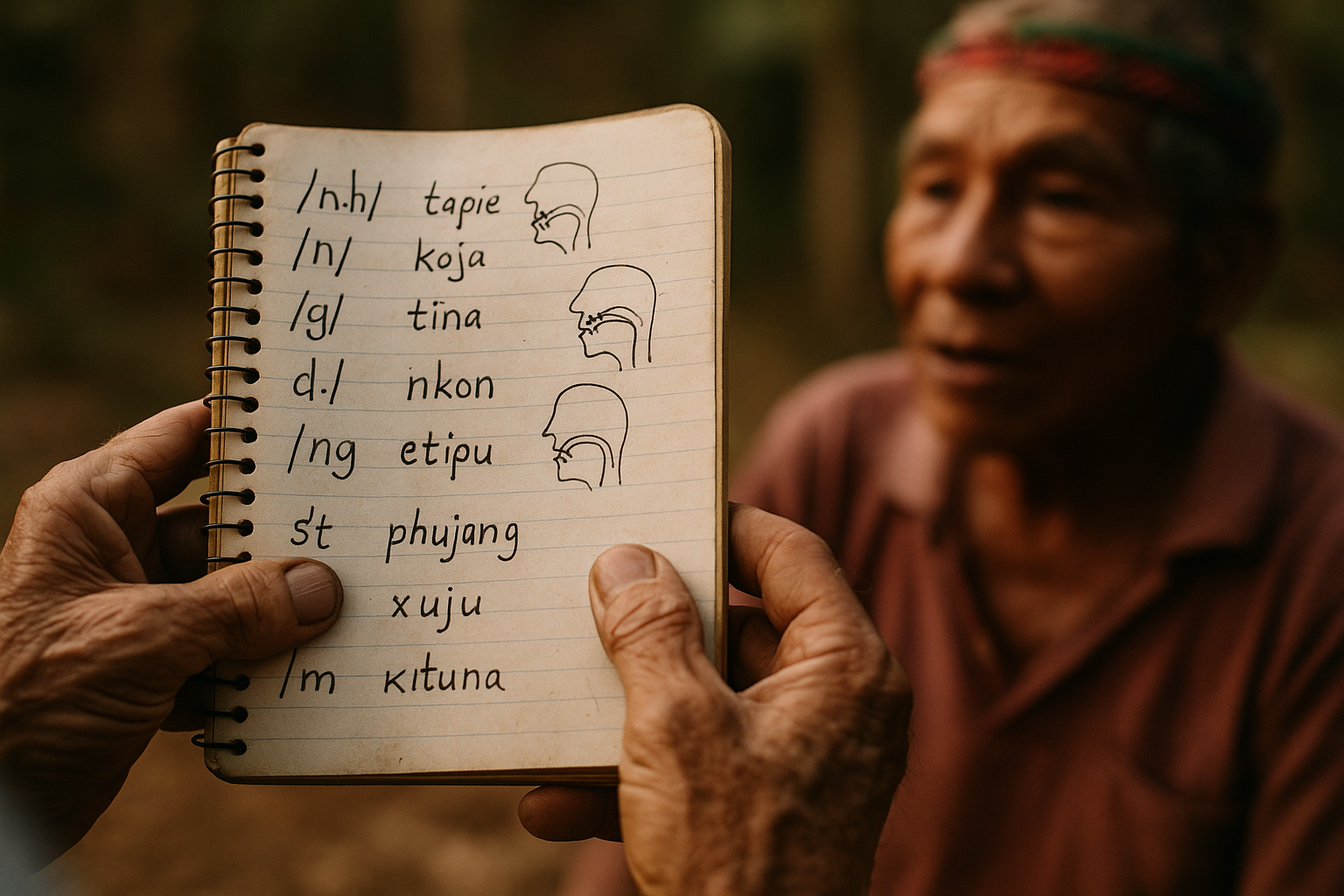 Building a Dictionary from Silence