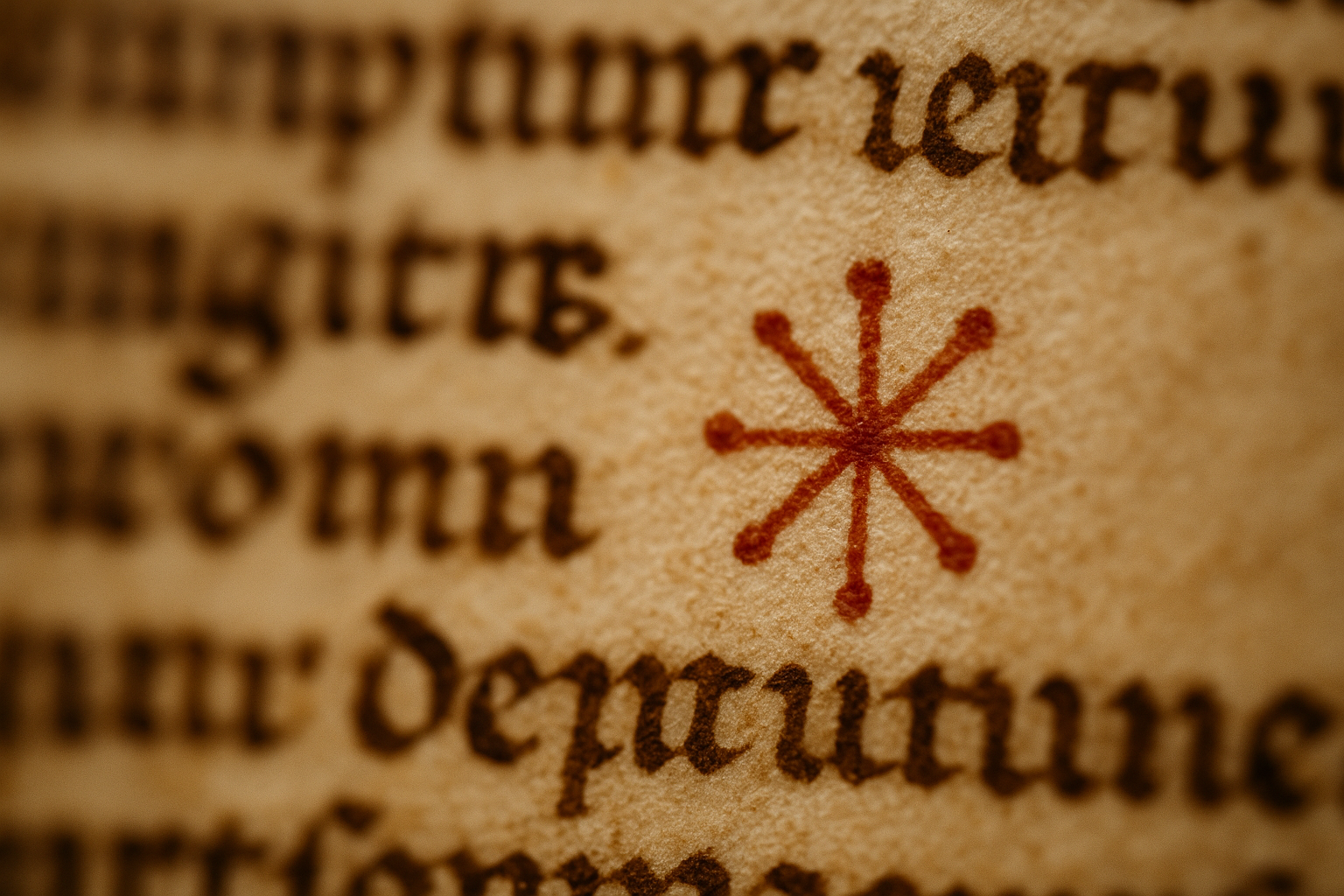 The Little Star: A History of the Asterisk (*)
