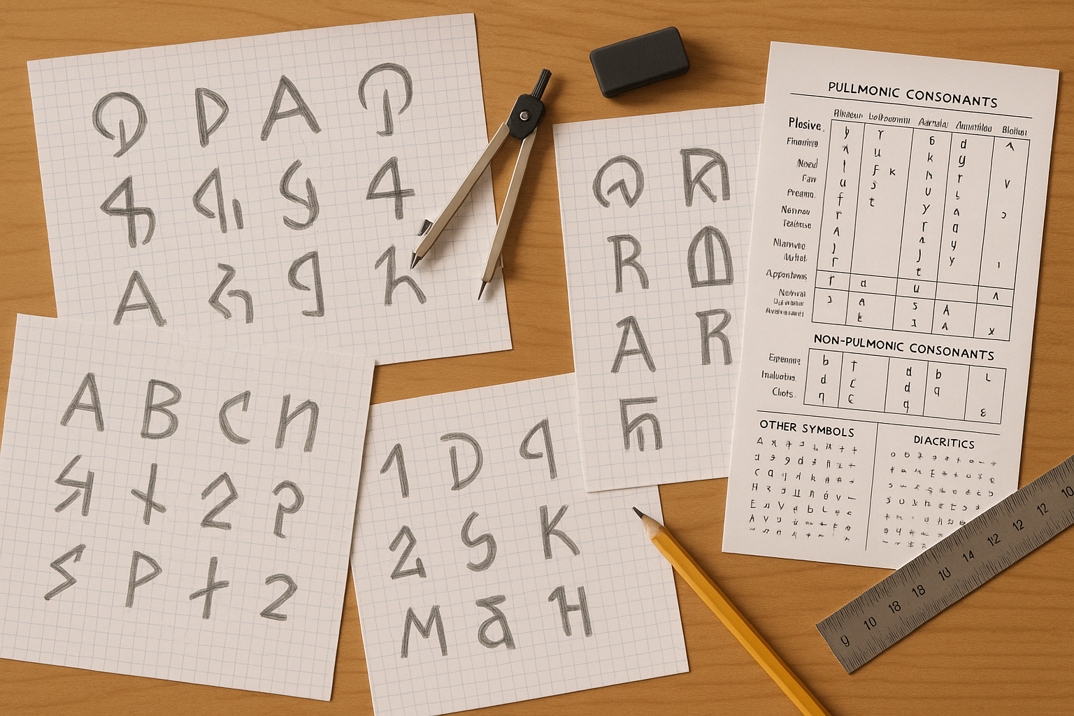 How to Invent an Alphabet