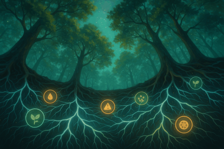 The Forest’s ‘Web’: Fungal Communication