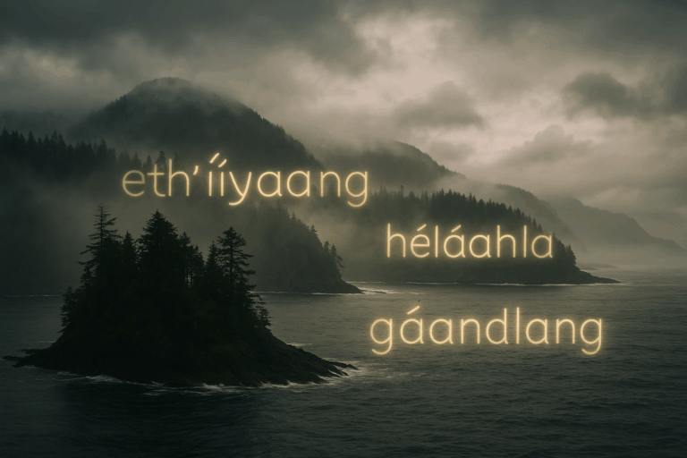 The Haida Language: A World of Its Own