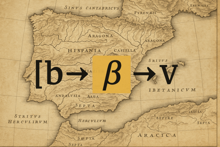 How ‘V’ and ‘B’ Became One in Spanish