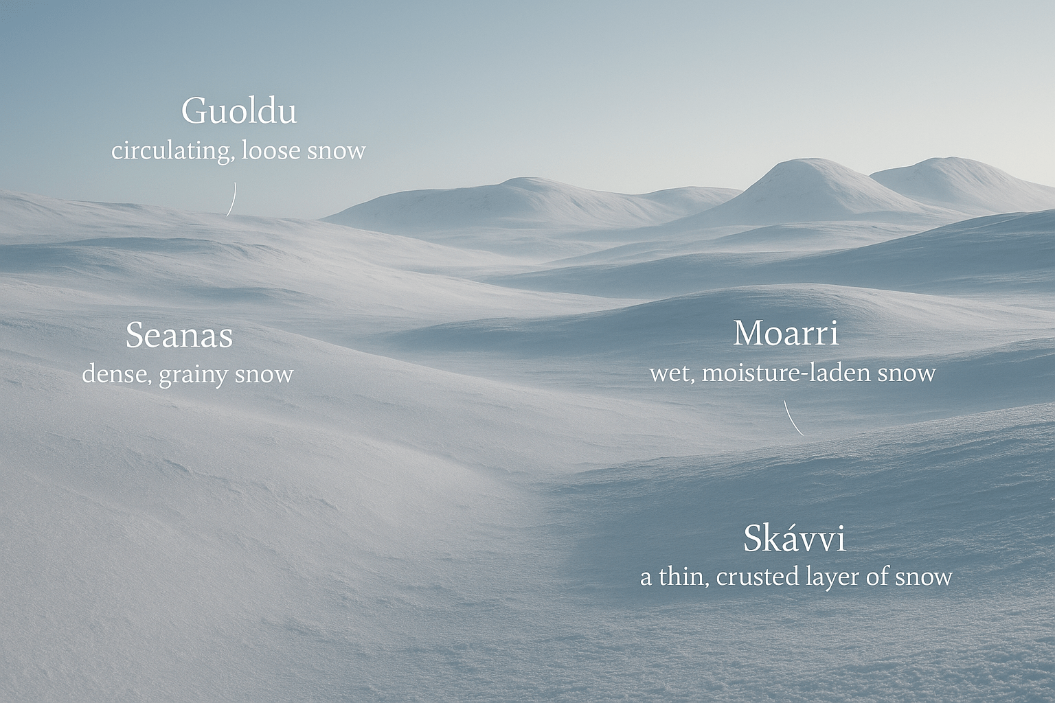 Why Are There So Many Words for Snow in Sámi?