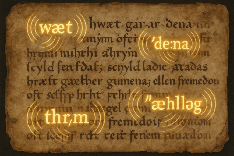 The Sound of Old English: How Was Beowulf Spoken?