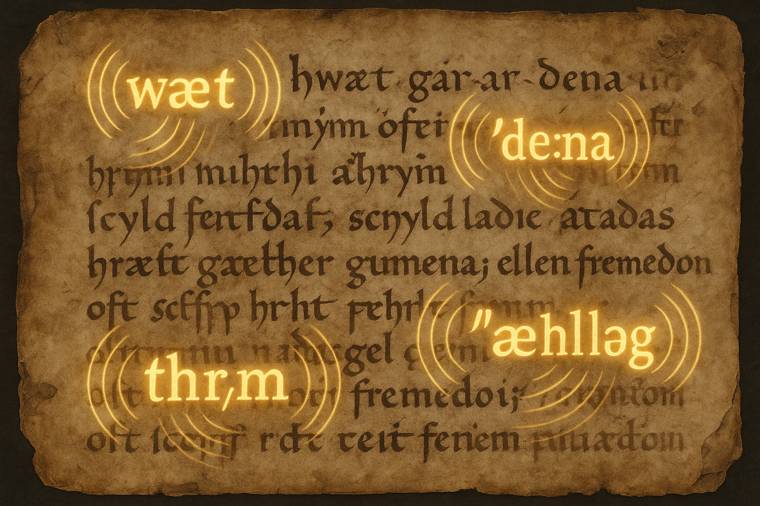The Sound of Old English: How Was Beowulf Spoken?
