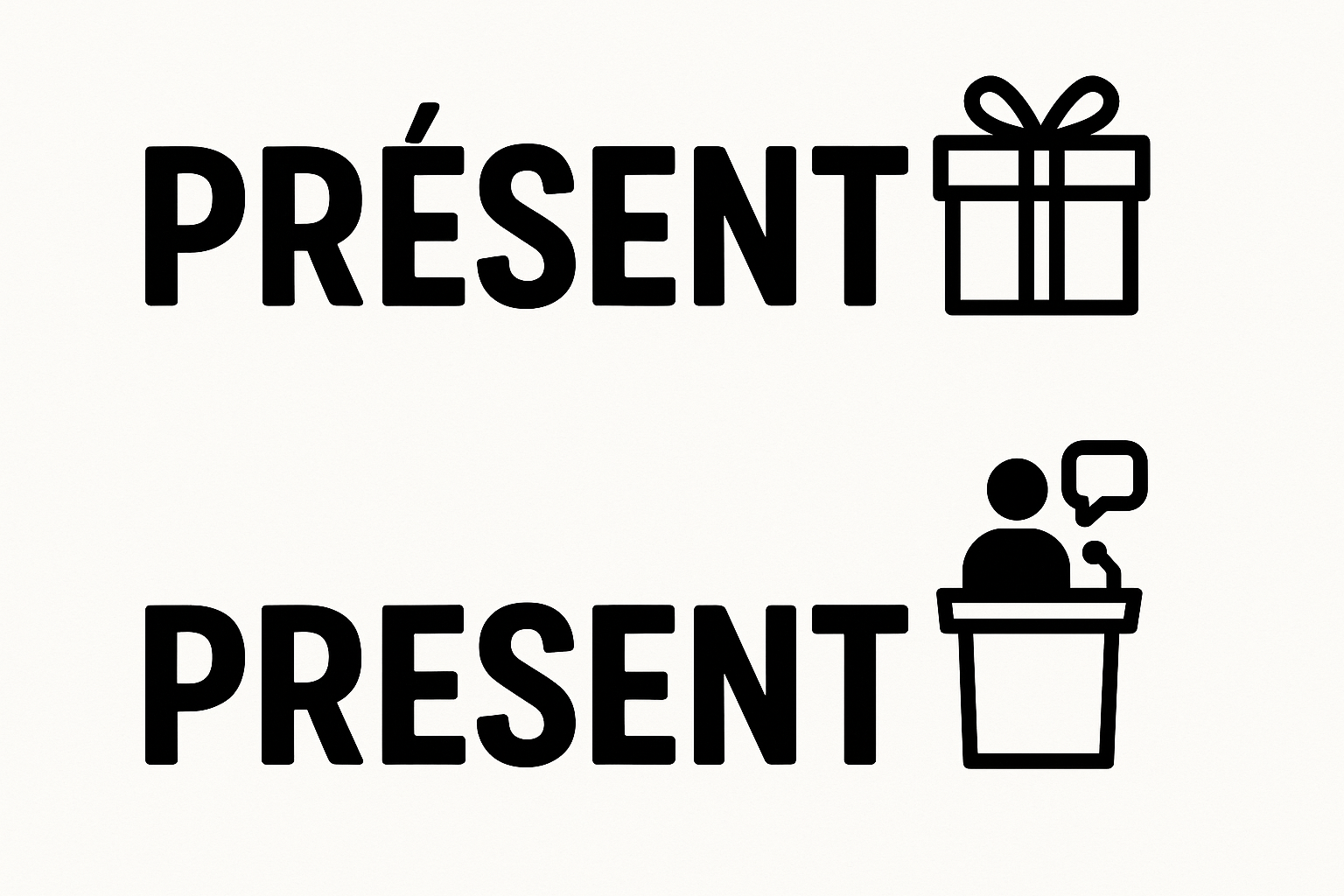 How Does Stress Change a Word’s Meaning in English?