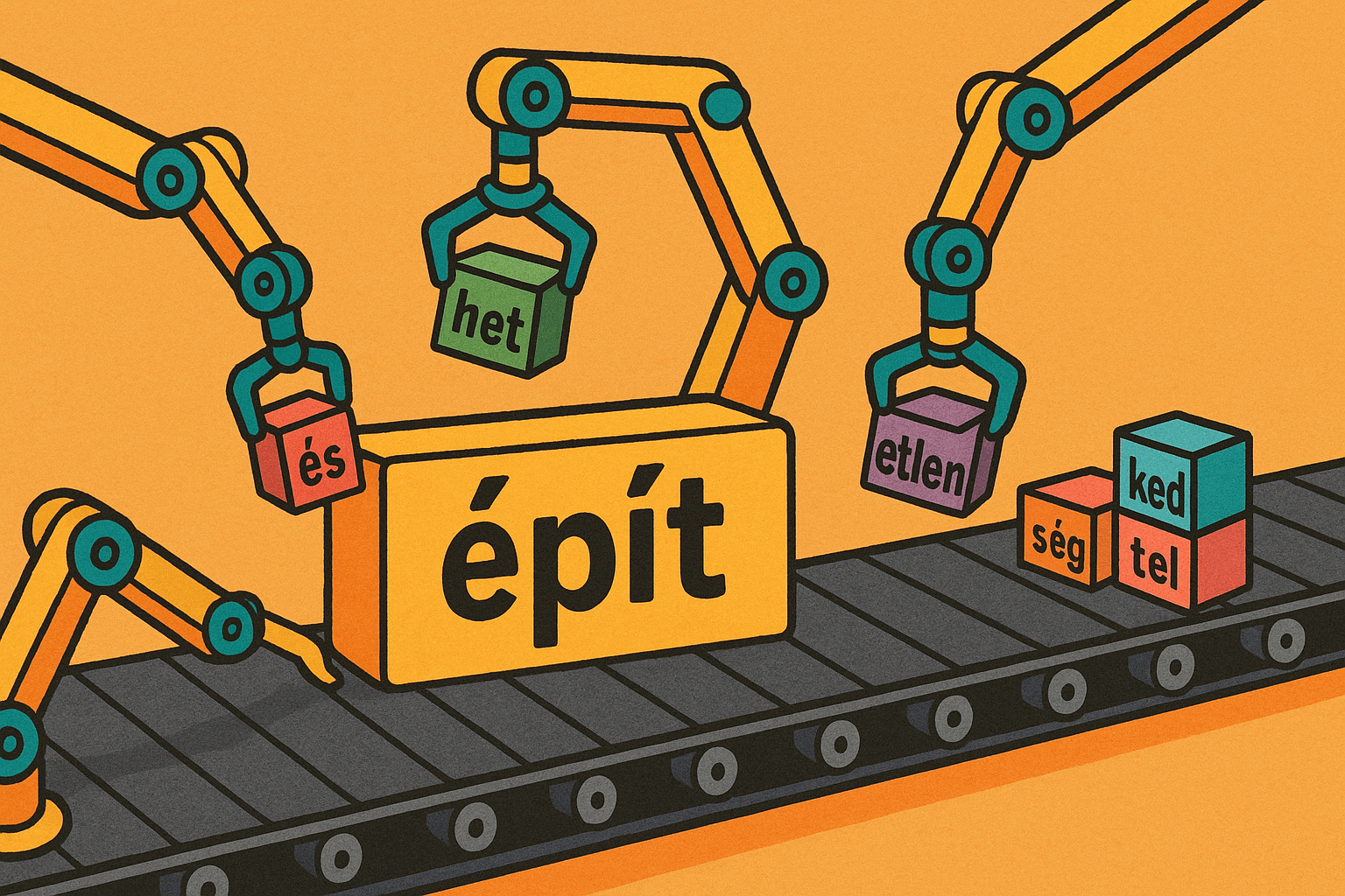 How Hungarian Builds Words: The Agglutinative Engine