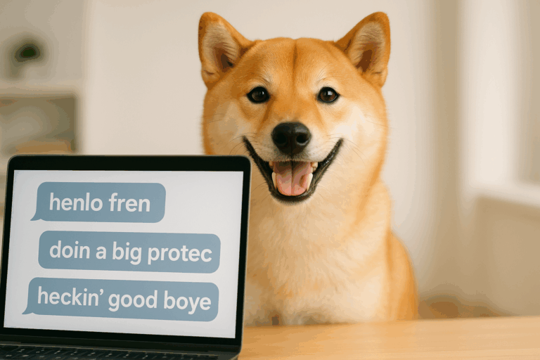 A Heckin’ Good Syntax: The Surprisingly Complex Grammar of DoggoLingo