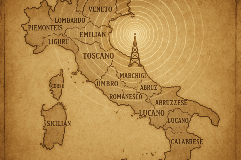 The Making of a Nation’s Voice: How Italy Chose Its Language