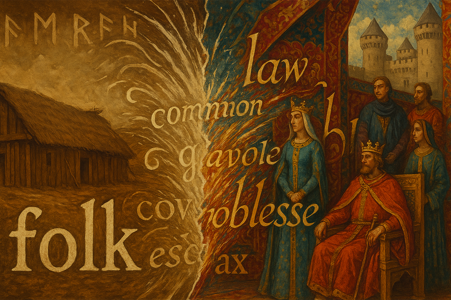 When English Met French