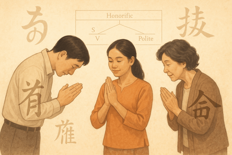 The Grammar of Respect: Navigating Honorifics