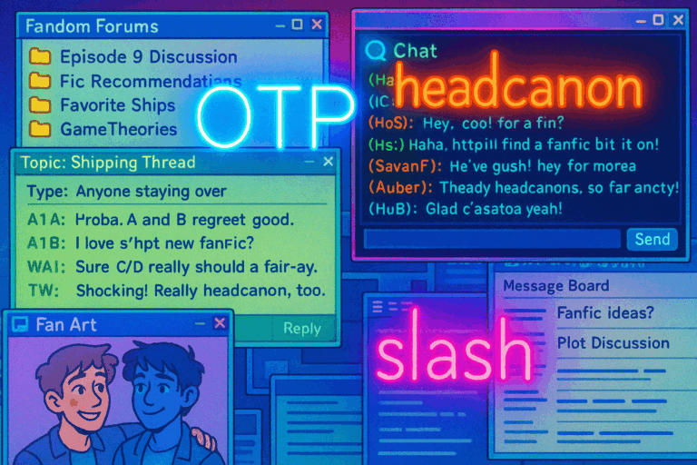The Language of Fandom: From Headcanon to Ship