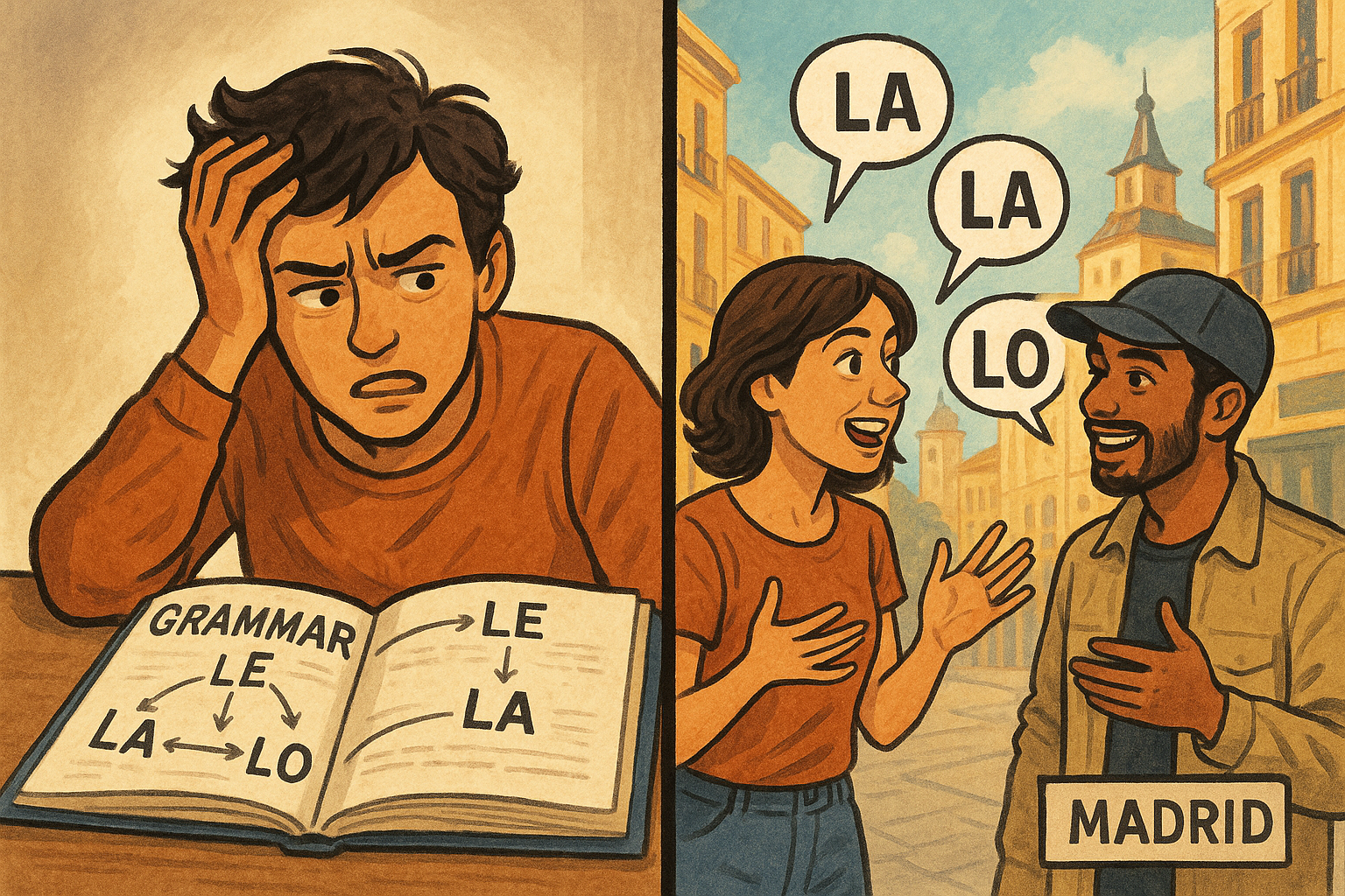 Leísmo, Laísmo, Loísmo: Spain’s Pronoun War