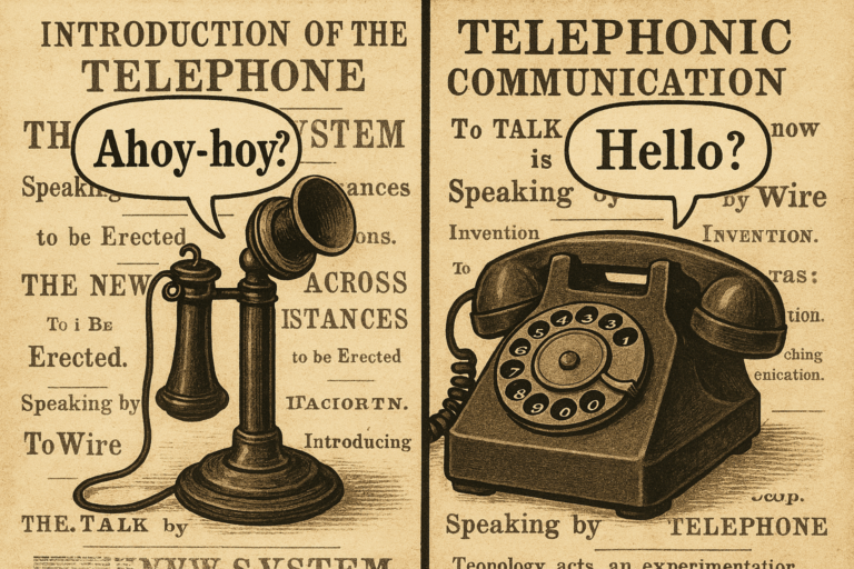 When Did “Hello” Become the Standard Greeting?