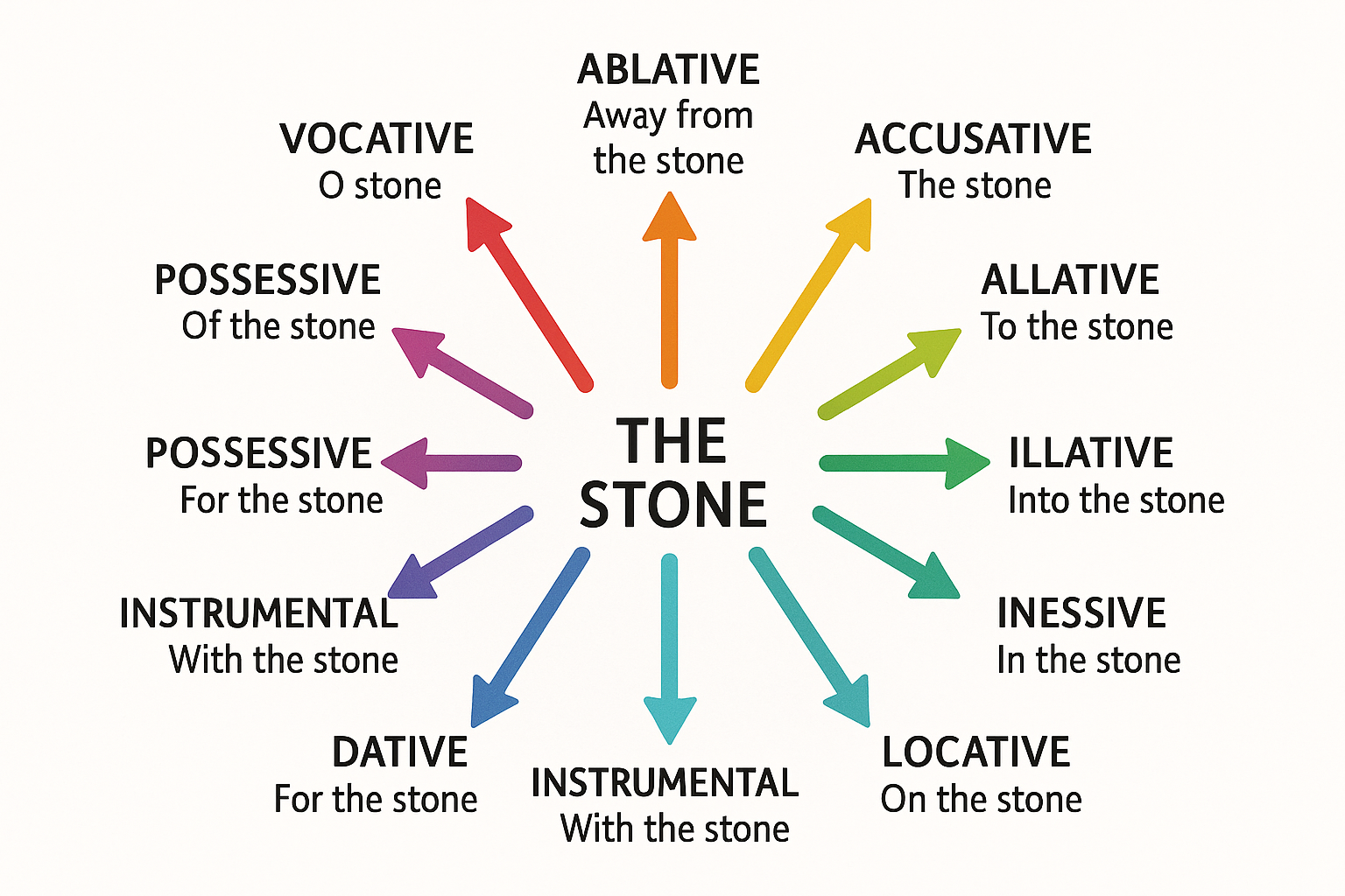 Beyond Nominative: 10 Coolest Grammatical Cases
