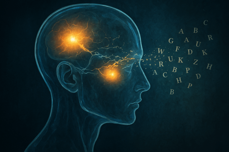 When Words Disappear: A Journey into Aphasia and the Brain’s Language Centers