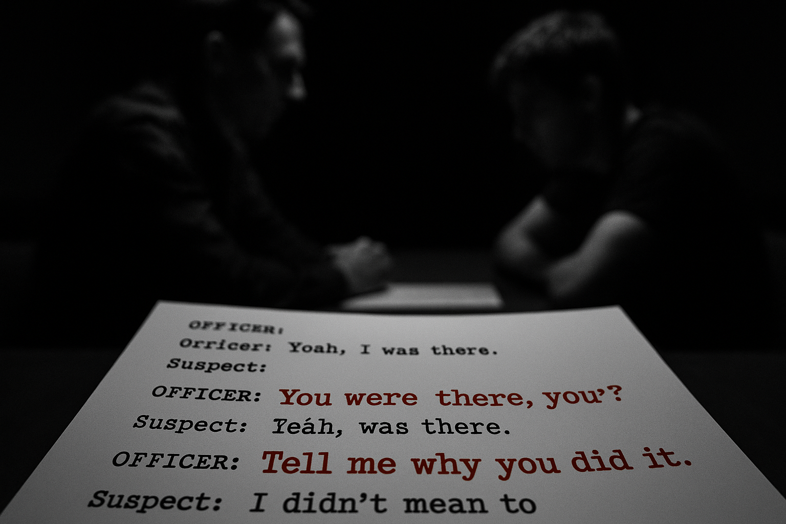 The Power of a Question: How Linguistic Manipulation Shapes Police Confessions